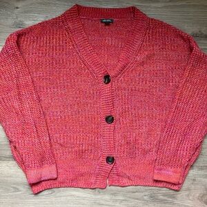 Wild Fable Pink and Orange Knit Sweater